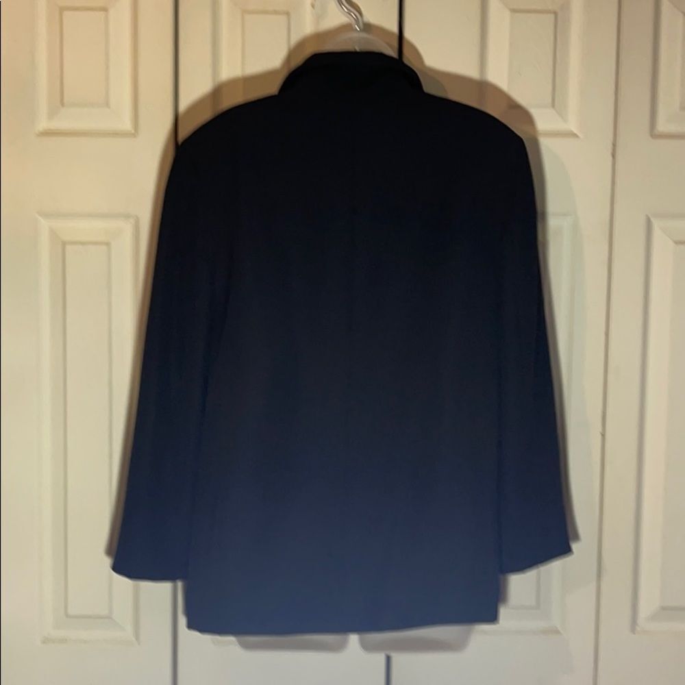 Iceberg Black Button Front Jacket Blazer Italian Large L EU 48 - Picture 7 of 16